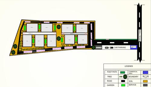  skypark-residency Layout Plan