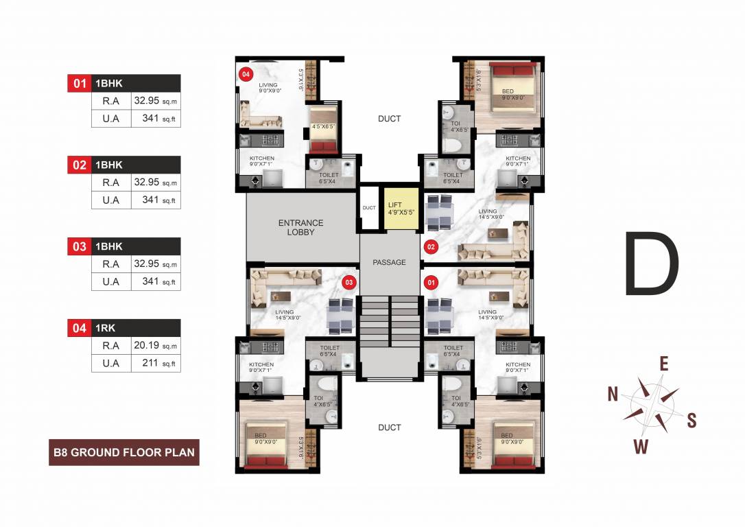  paradise Cluster Plan