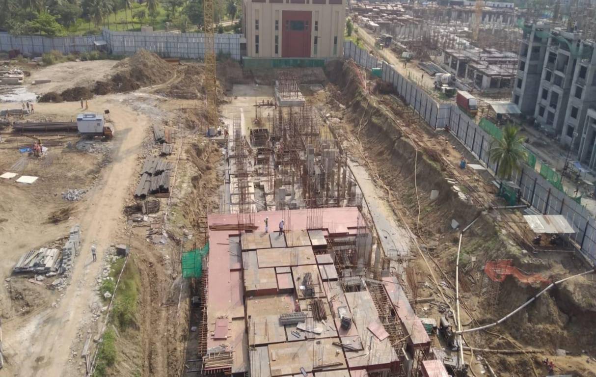  xanadu cluster iii celeste Block P Construction Status March 22