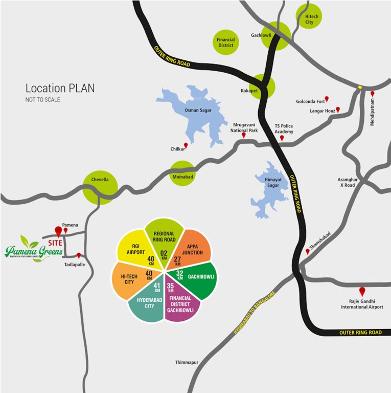  pamena greens Location Plan