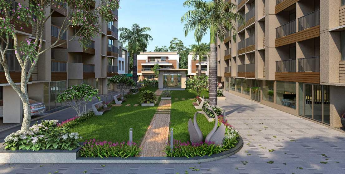  burj mastana Landscaped Gardens