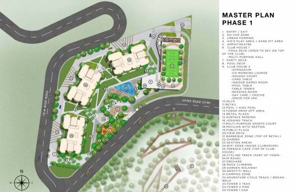  yahavi-tower-3-teak Master Plan