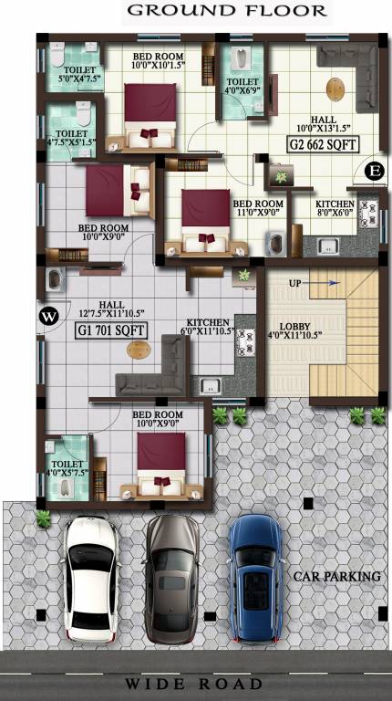  gloria Gloria Cluster Plan for ground Floor