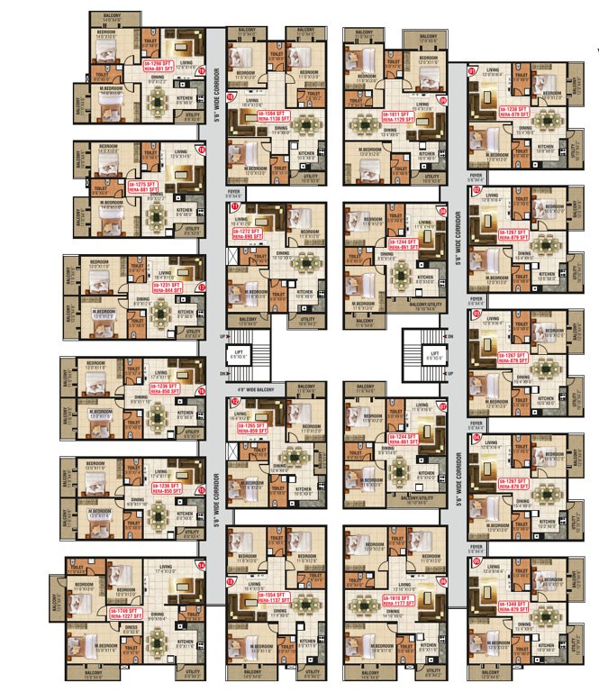  pushkara Cluster Plan