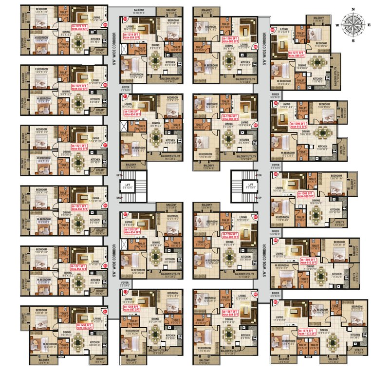  pushkara Cluster Plan