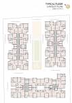 Block A, B, C And D Cluster Plan from 2nd to 7th Floor elegance Block A, B, C And D Cluster Plan from 2nd to 7th Floor