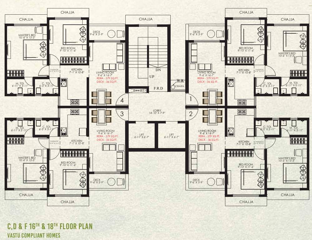  eastern groves phase 1a Wing E Cluster Plan