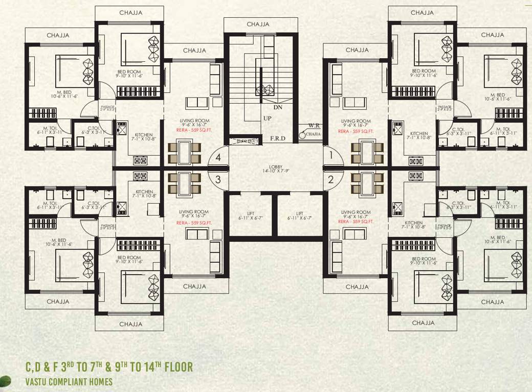  eastern groves phase 1a Wing E Cluster Plan