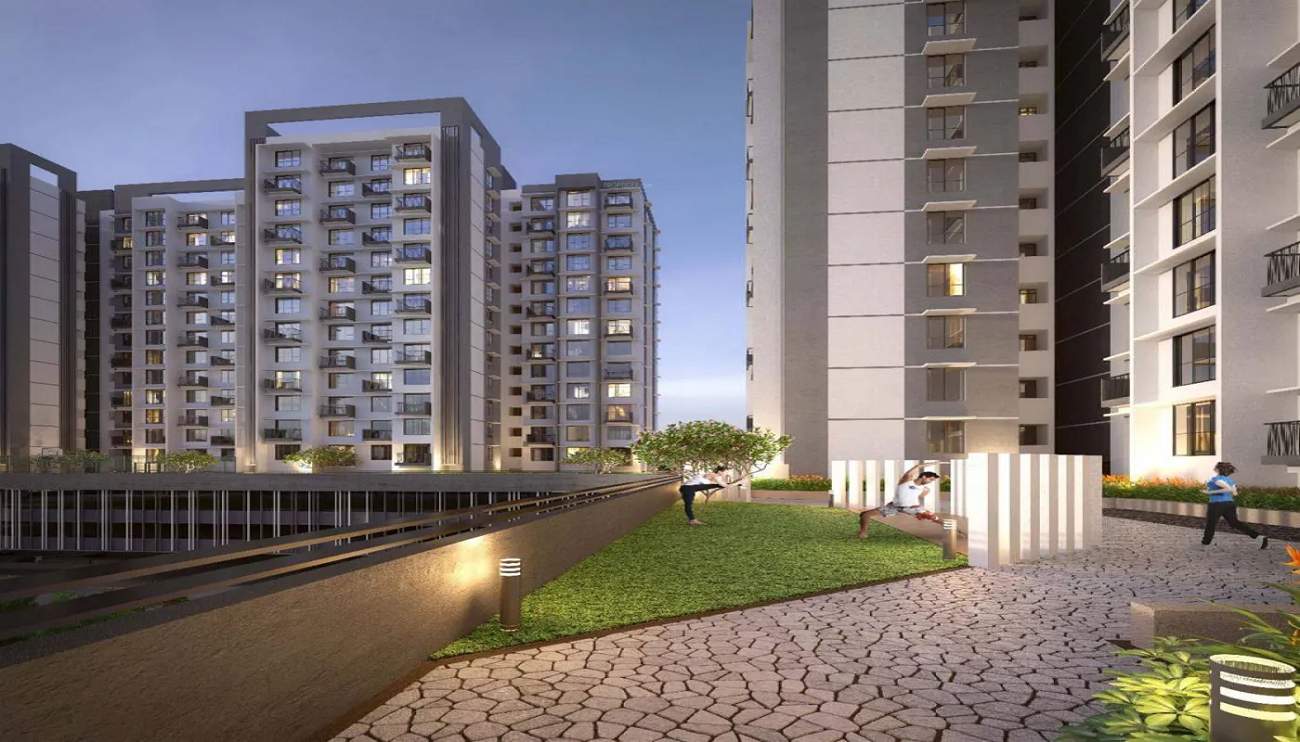  happinest tathawade Landscaped Gardens