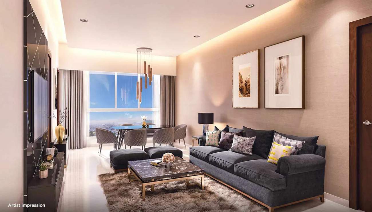  happinest tathawade Living Area