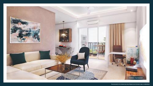  happinest-tathawade Living Area