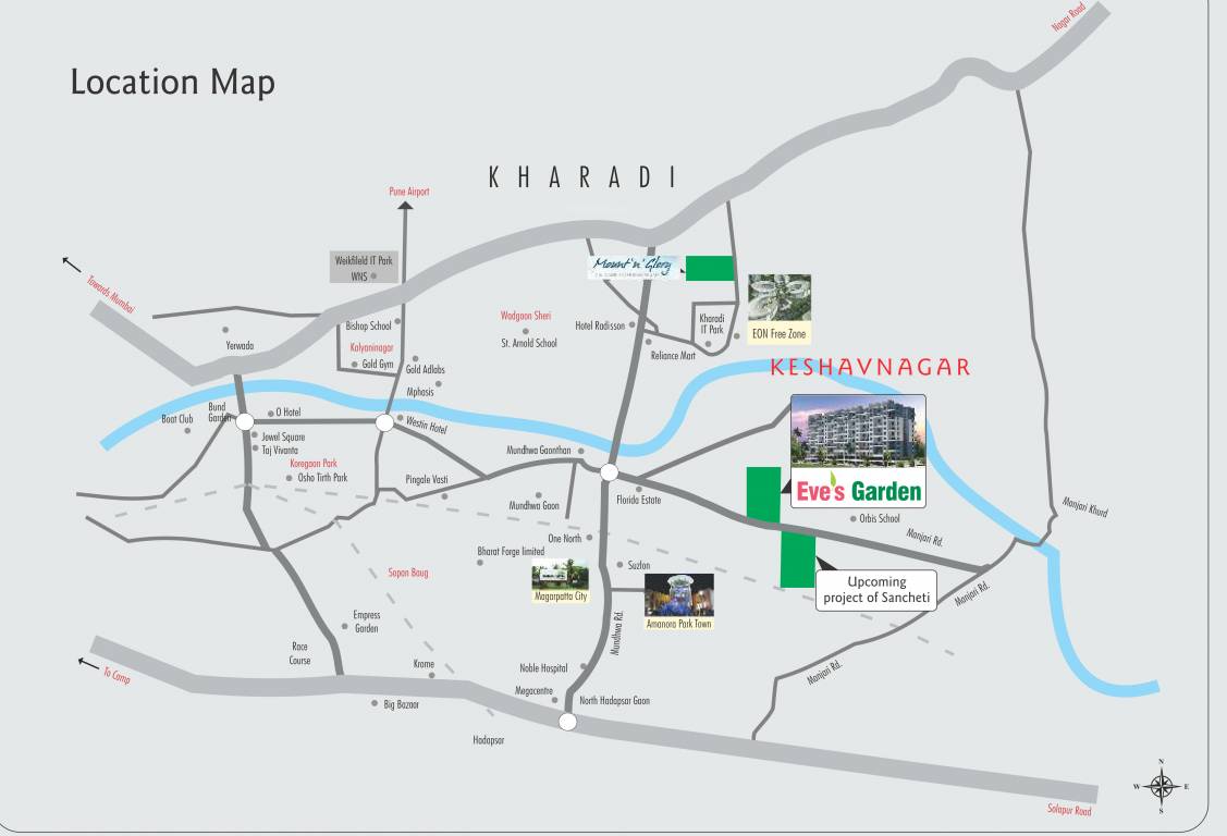  eves garden phase vi Location Plan