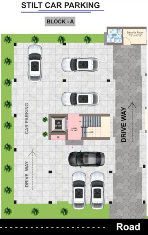  varsha homes Varsha Homes Stilt Cluster Plan