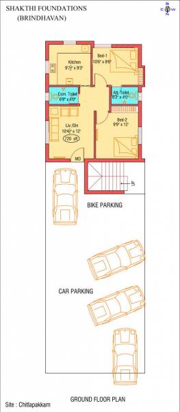 brindhavan Brindhavan Cluster Plan for Ground Floor