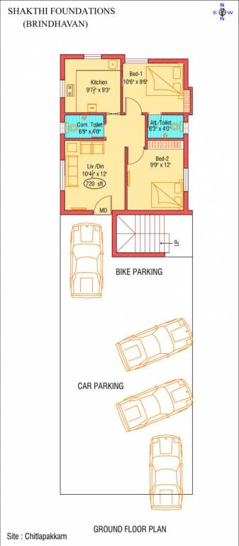  brindhavan Brindhavan Cluster Plan for Ground Floor