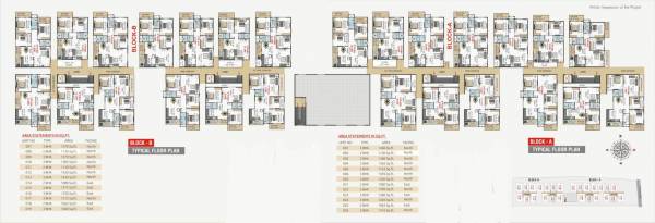  silver-oak Tower A, B Typical Cluster Plan