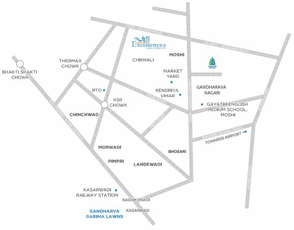  gandharva-excellence-project-iii-a Location Plan