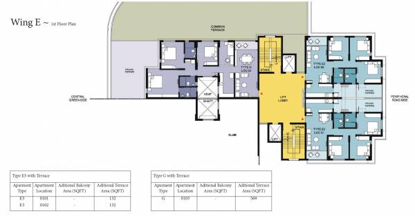  the-anand-ville Tower A Cluster Plan