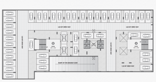  pratham-paradise Block A Cluster Plan