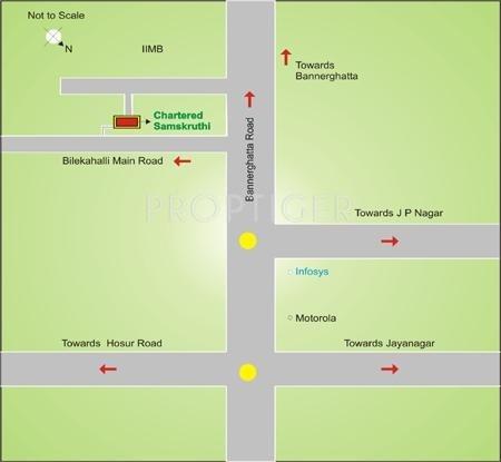  samskruti Images for Location Plan of Chartered Samskruti