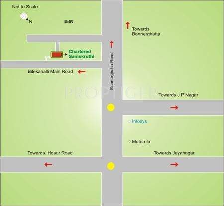samskruti Images for Location Plan of Chartered Samskruti