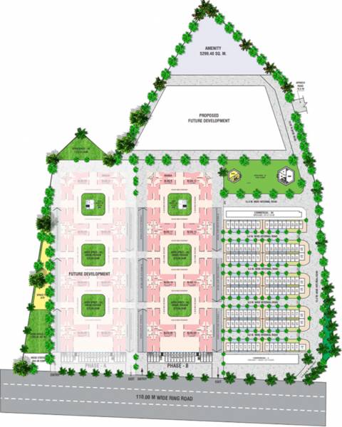 gg-town-wagholi-pune Master Plan