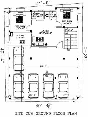  mithun-homes Mithun Homes Cluster Plan for ground Floor