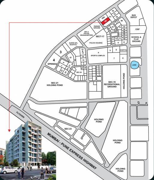  dnyaneshwari-residency Location Plan