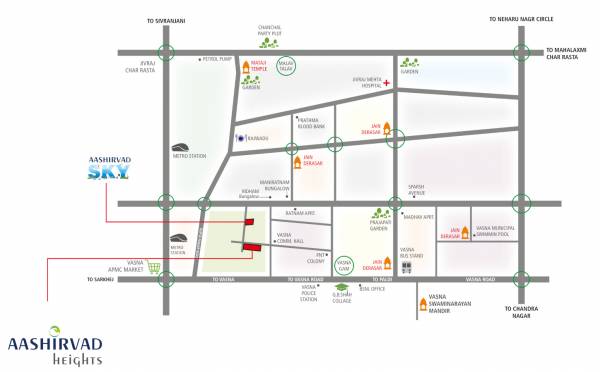  aashirvad-heights Location Plan