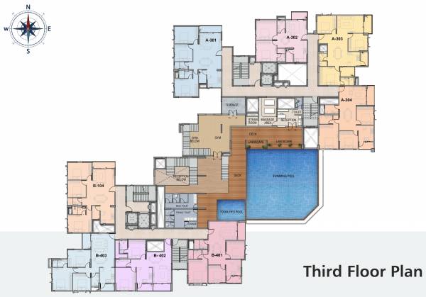  floret G R Floret Cluster Plan for 3rd Floor