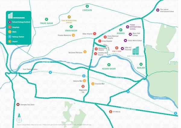  river-greens Location Plan