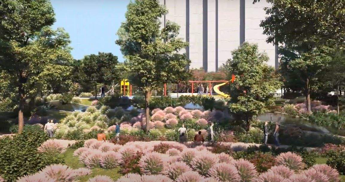  river greens Landscape Garden and Tree Planting