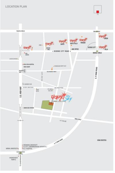  sky Location Plan