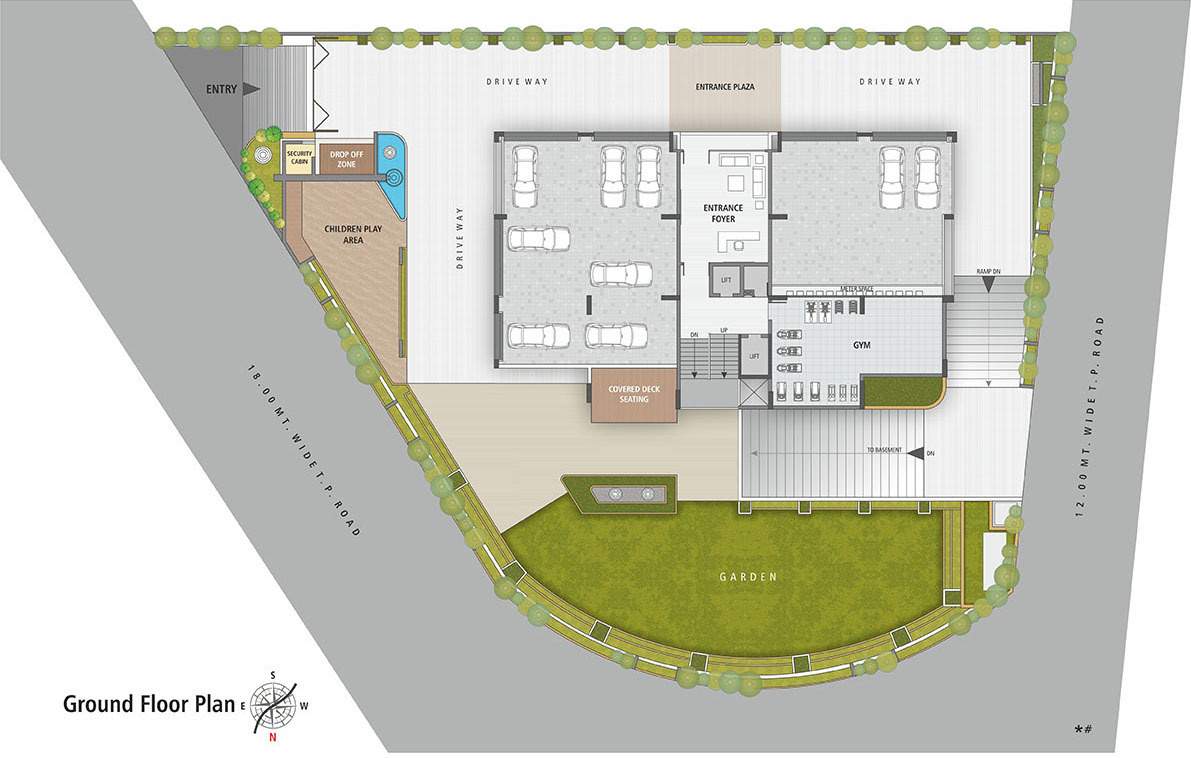  emperia Emperia Cluster Plan For Ground Floor