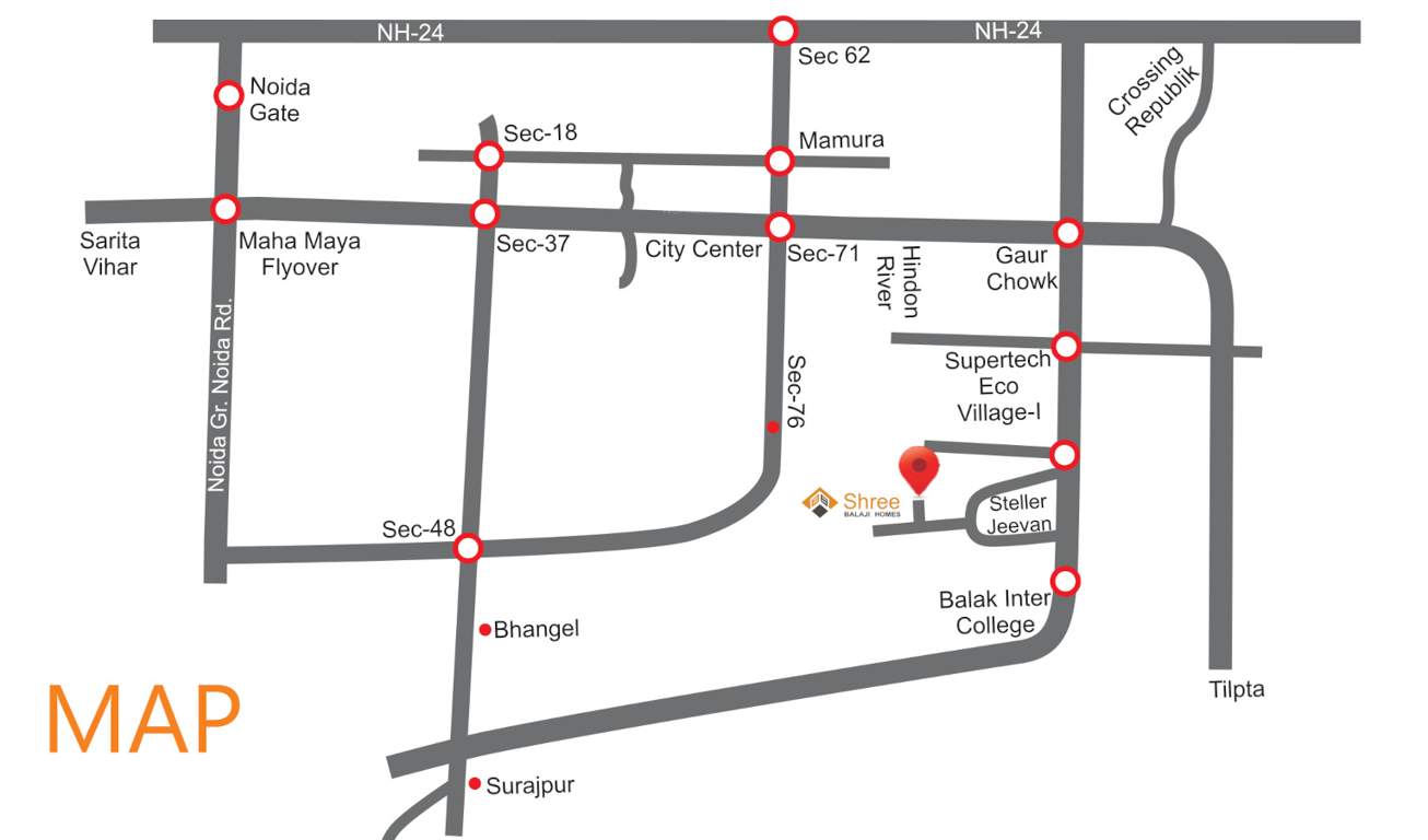  homes Location Plan