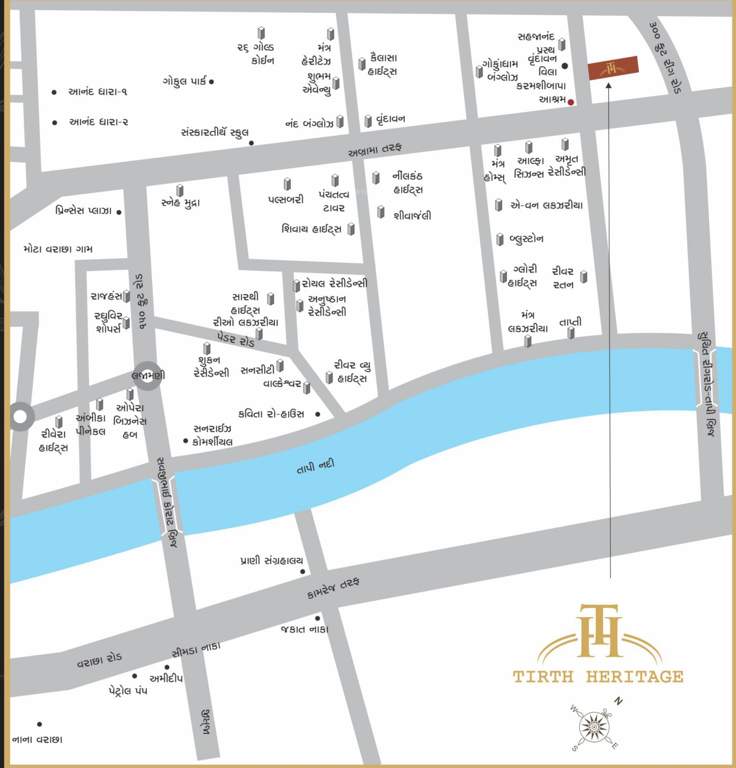  heritage Location Plan