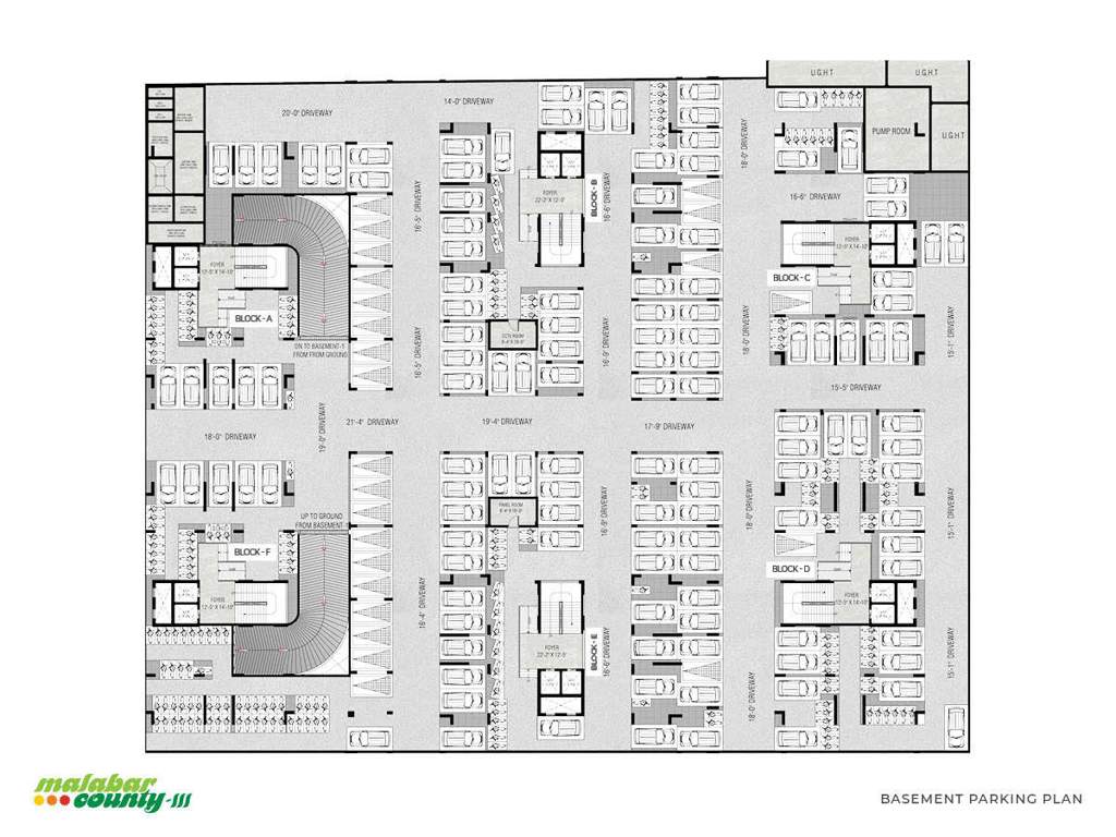  malabar county iii Block A Cluster Plan