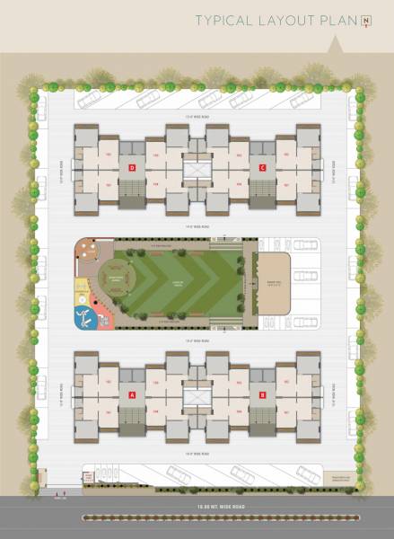 Layout Plan prestige-riona Layout Plan