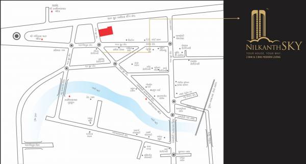 Location Plan nilkanth-sky Location Plan