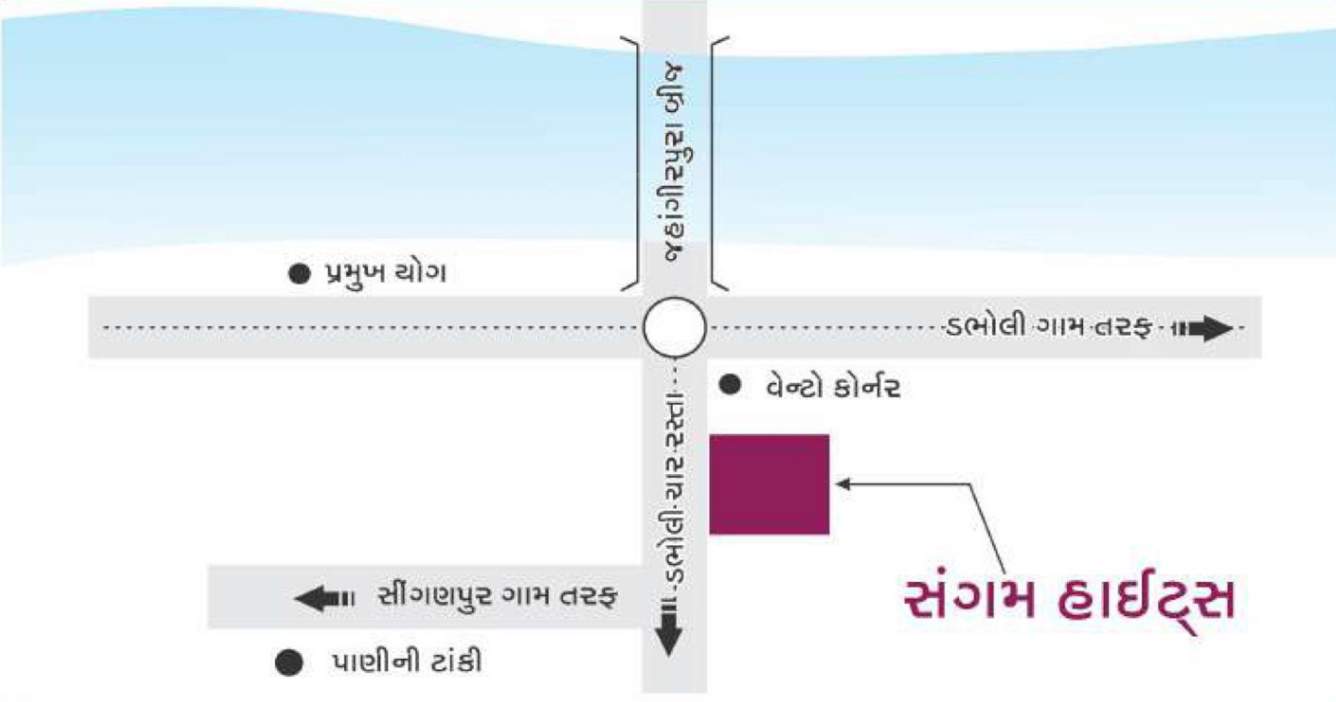  sangam heights Location Plan