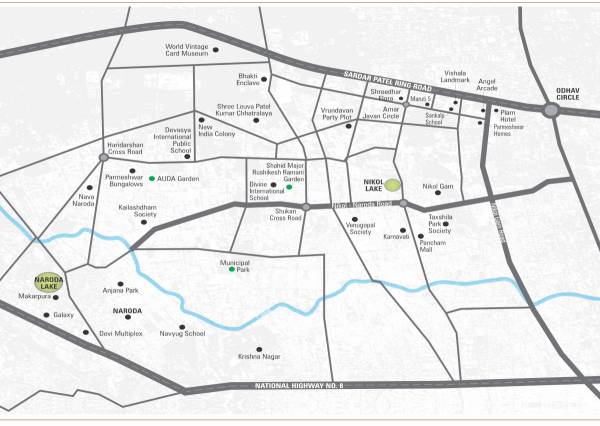  solitaire Location Plan