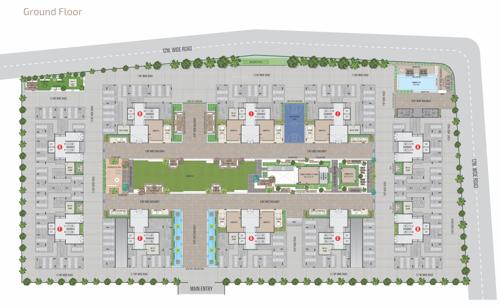  anavya-parmeshwar Block A, B, C, D, E, F, G, H, I And J Cluster Plan for ground Floor