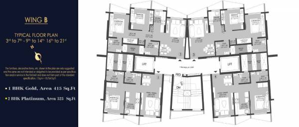  amann-highland-park Tower B Cluster Plan