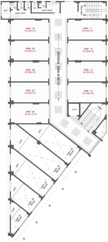  harmony-commercial-centre Commercial Cluster Plan For 1st Floor