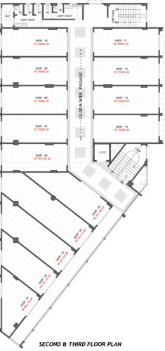  harmony-commercial-centre Commercial Cluster Plan From 2nd To 3rd Floor