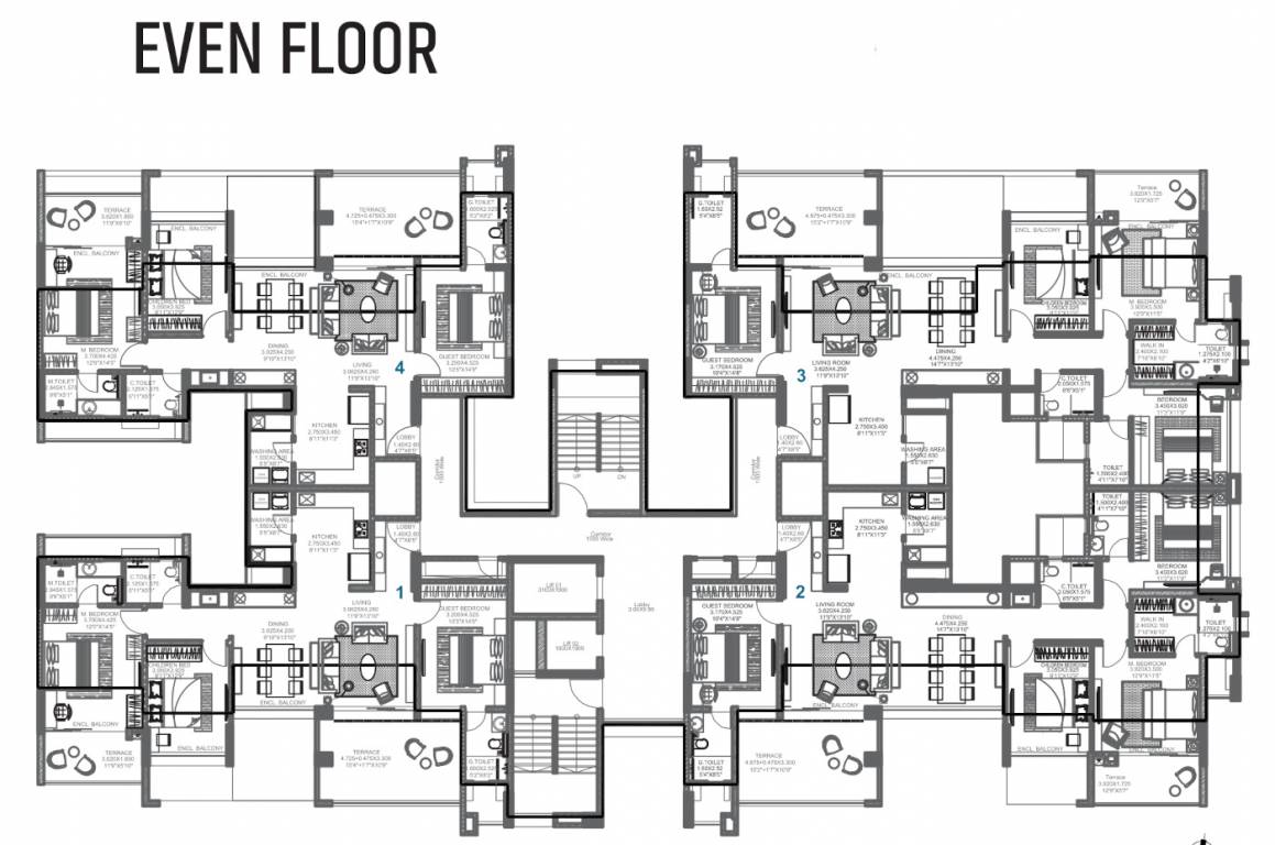 aspiree phase iv Aspiree Phase IV Cluster Plan for Even Floor
