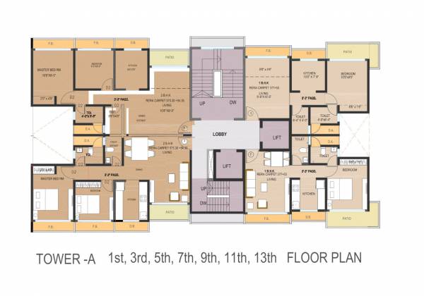  infinity-phase-2 Nicon Infinity - Phase 2 - Tower A Cluster Plan