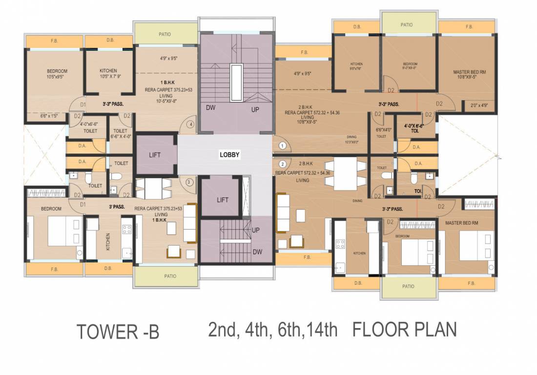  infinity phase 2 Nicon Infinity   Phase 2   Tower B Cluster Plan