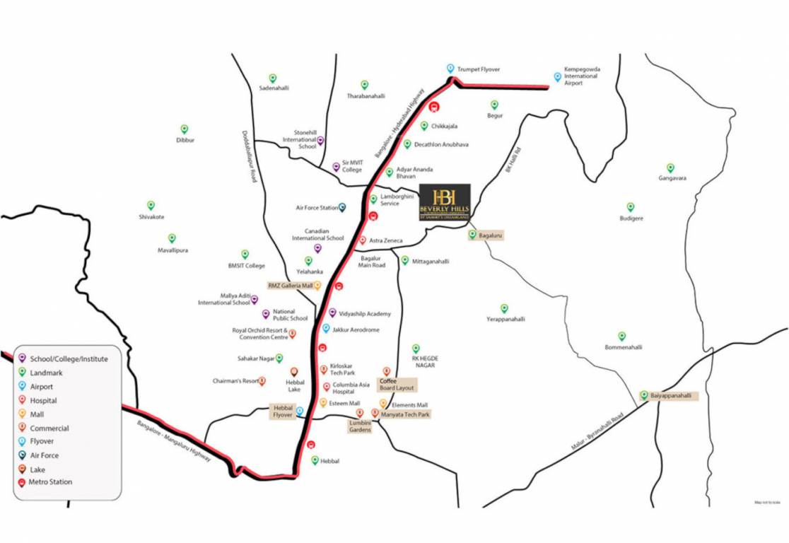  beverly hills Location Plan