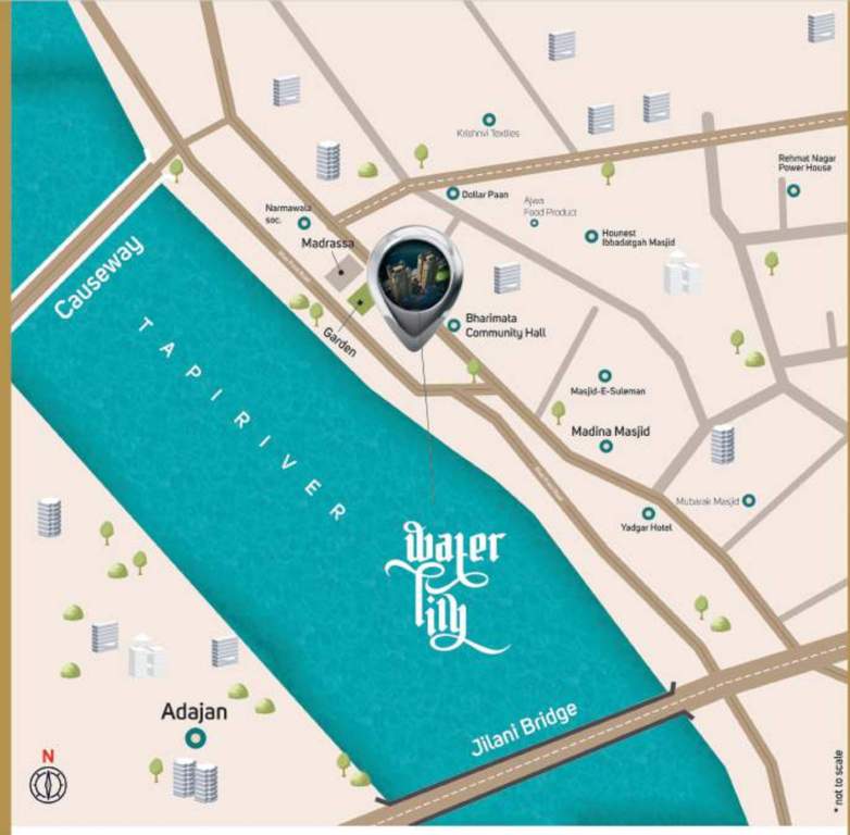  water lily Location Plan